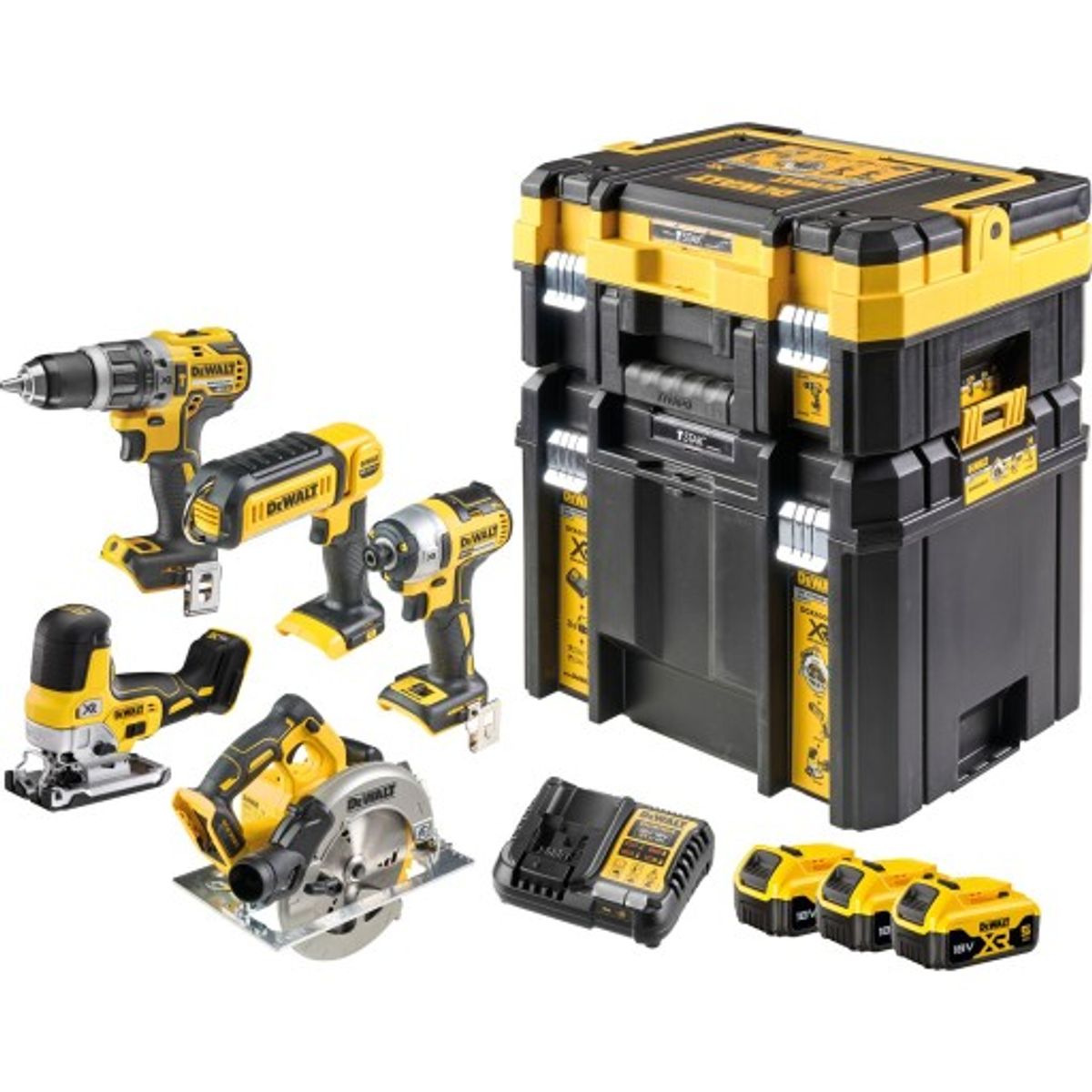 DEWALT 18V XR akkusæt DCK500P3T-QW