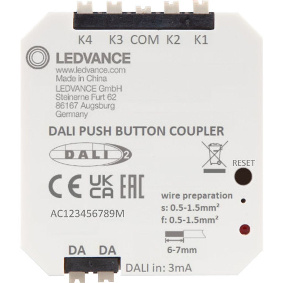 CTR UNIT IOT DALI 2 HCL TW DIN