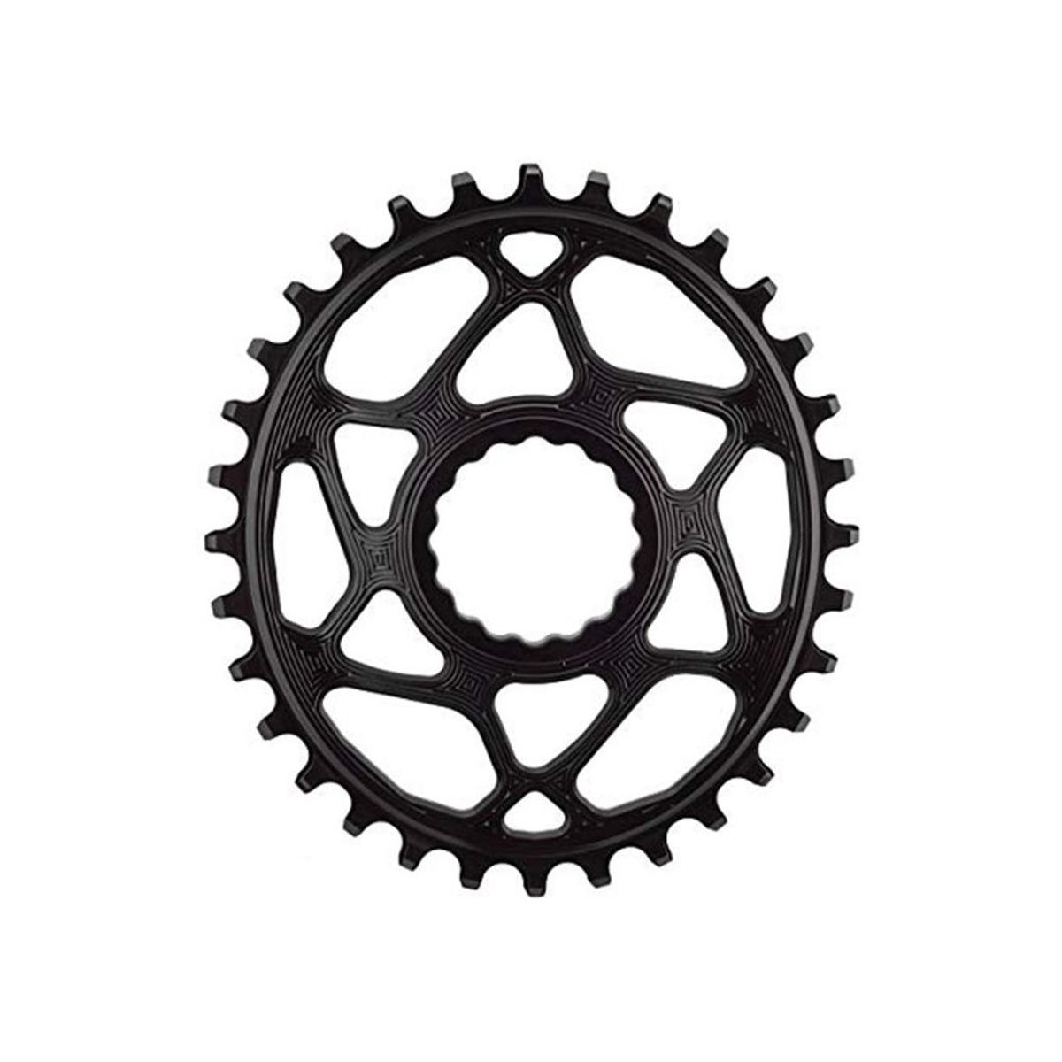 absoluteBLACK Oval klinge - Singlespeed - Directmount - Boost - 36T - Sort