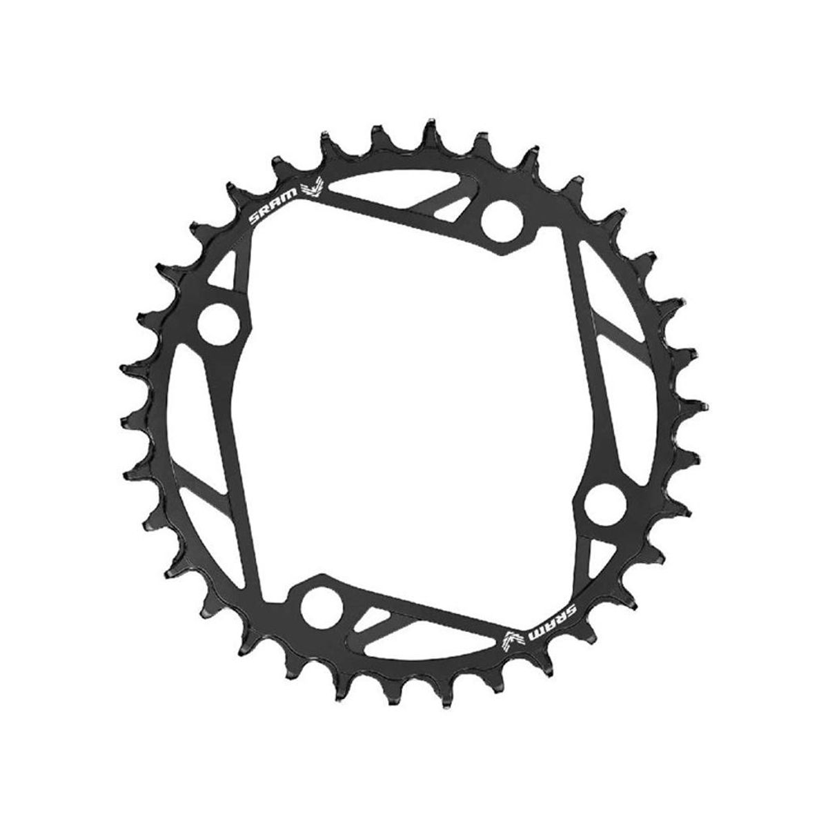 Sram T-Type klinge - ø104 mm - Singlespeed - 12 Speed - 36T - Sort