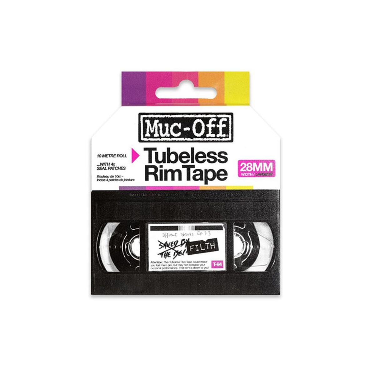 Muc-Off Rim Tape - fælg tape - 30 mm x 10 meter - Til Tubeless