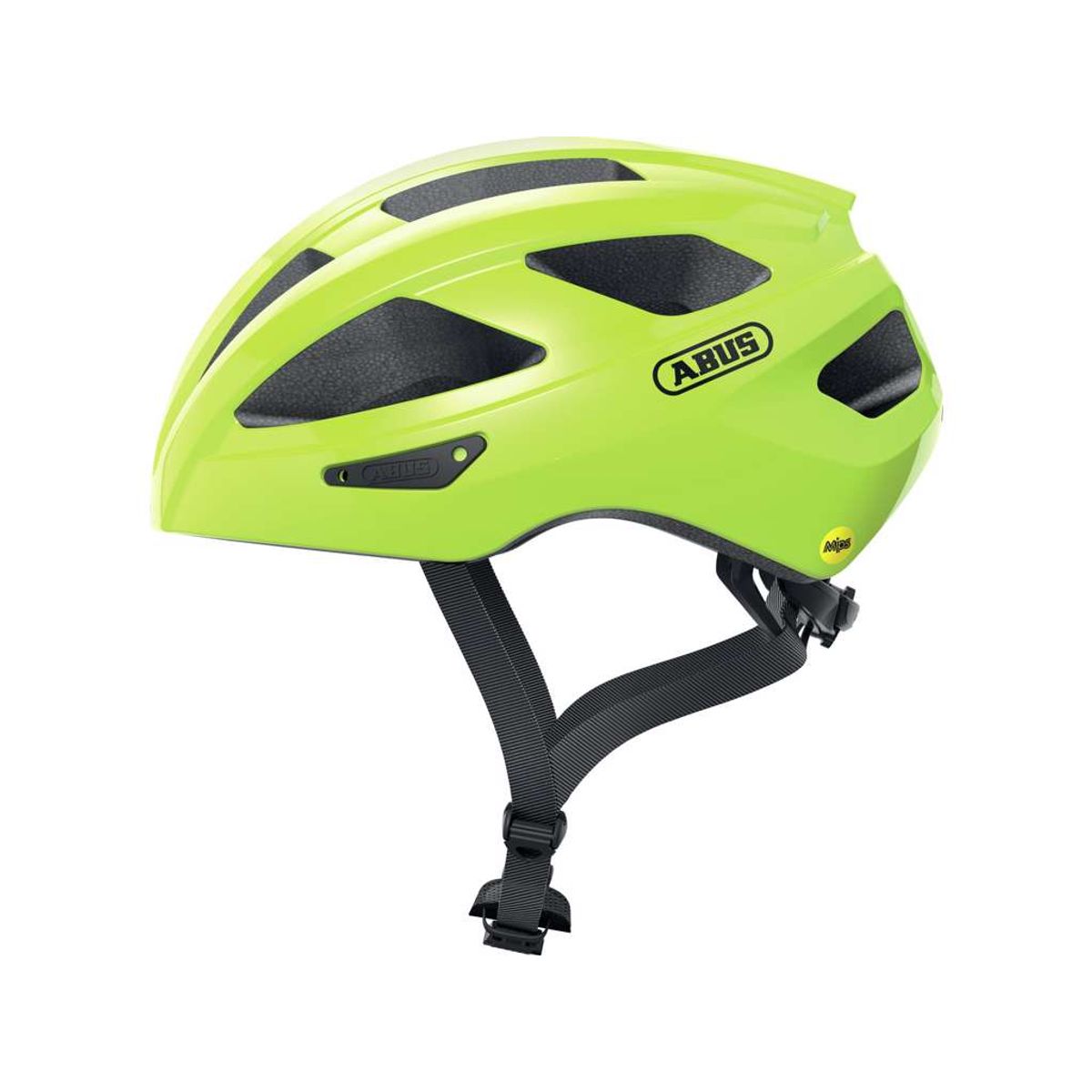 Abus Macator MIPS - Cykelhjelm - Neon yellow - Str. 52-58 cm