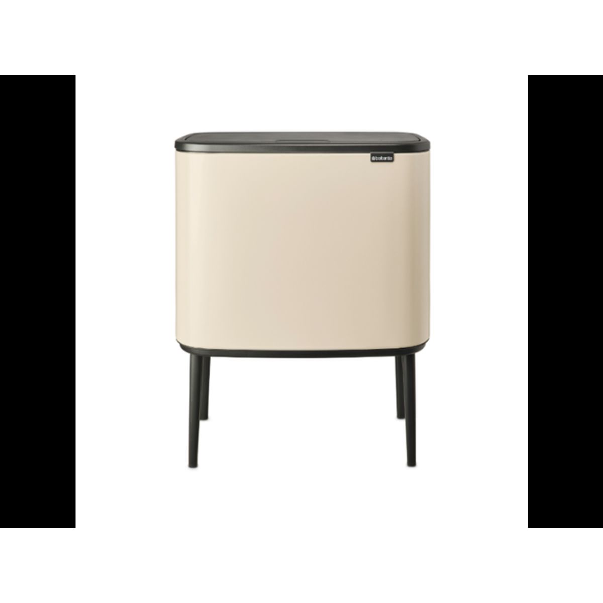 Brabantia Affaldsspand med låg | Bo Touch Bin | 11 + 23 Liter | Beige