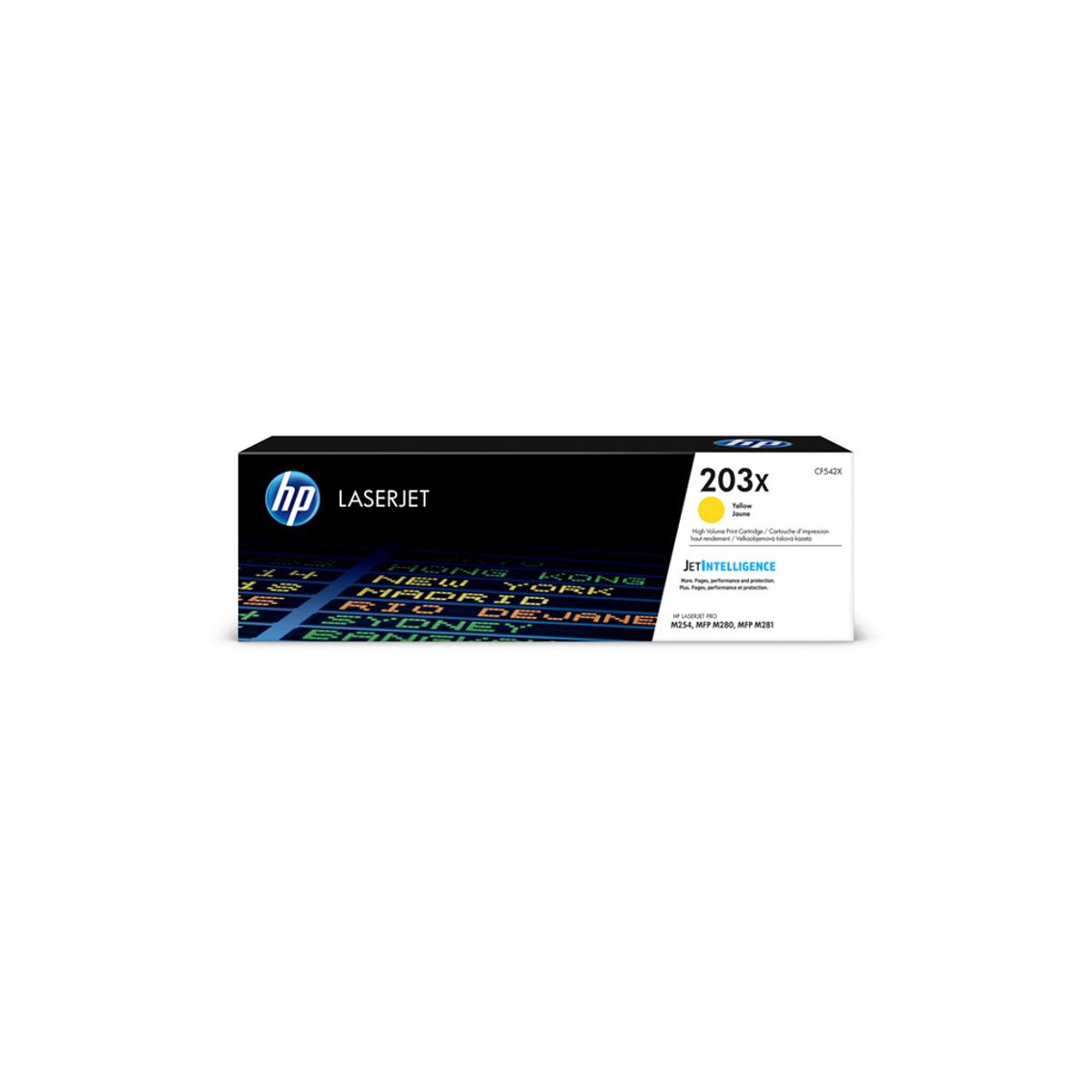 HP 203x Toner Cf542x gul