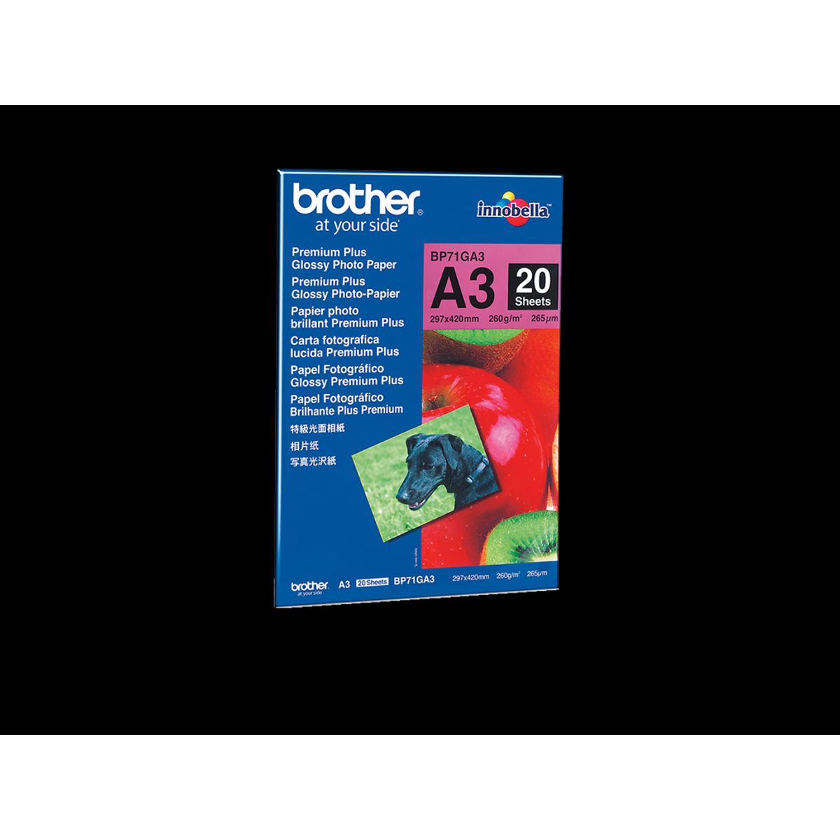 Fotopapir Brother A3 Glossy Inkjet 20 ark