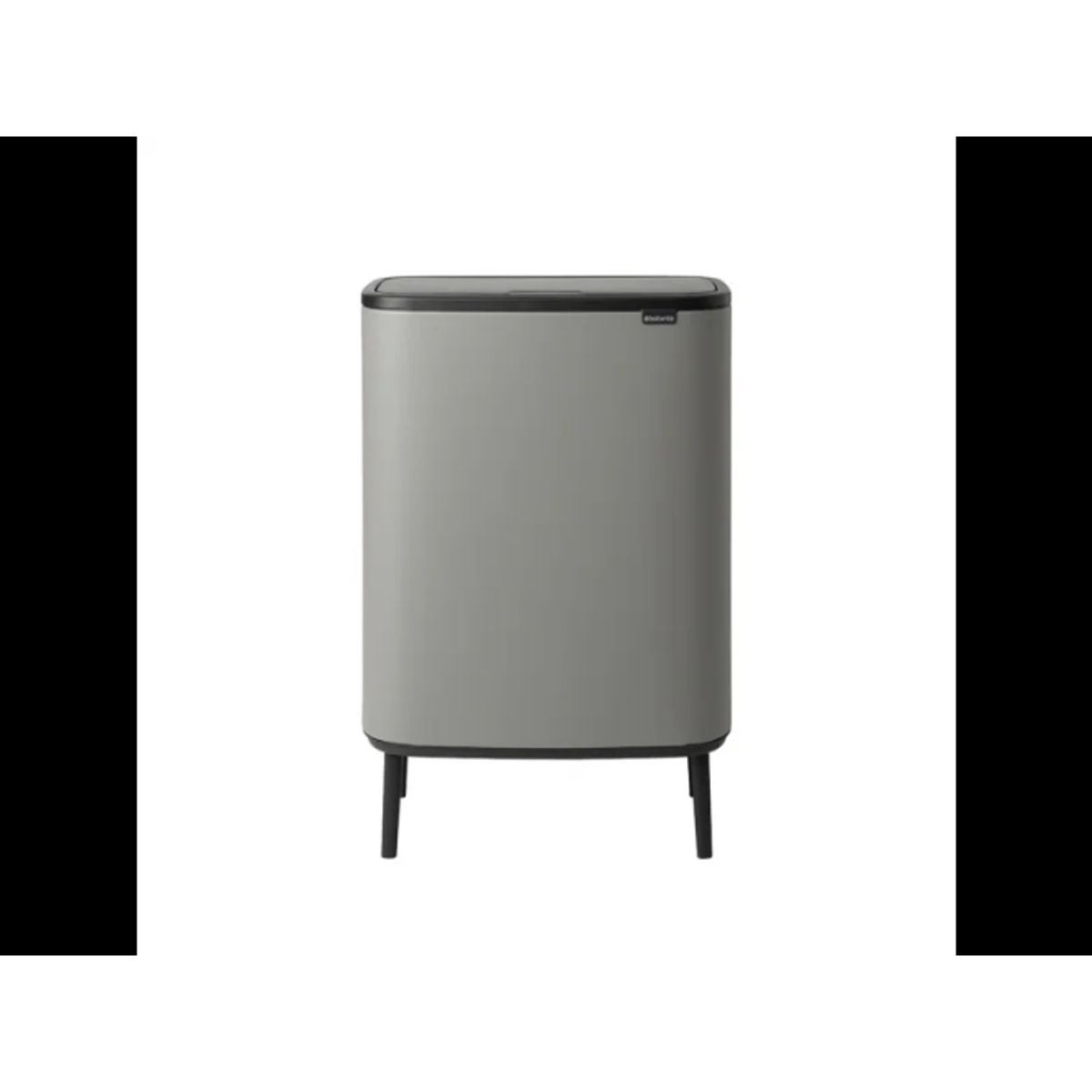 Brabantia Affaldsspand med låg | Bo Touch | 2 x 30 Liter | Grå