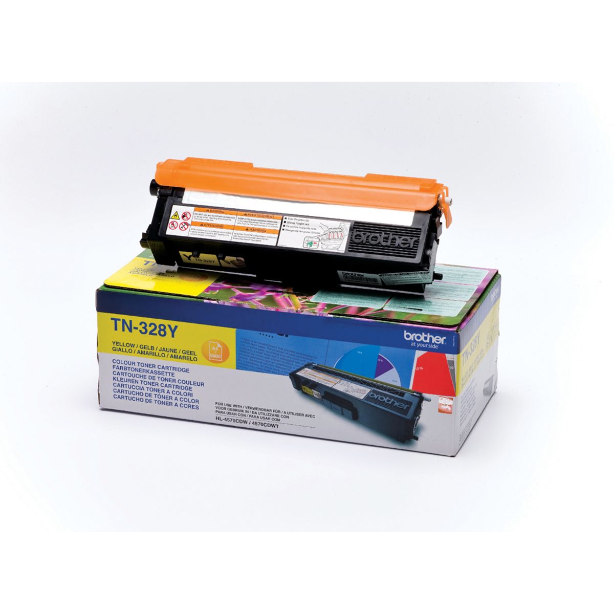 Brother Toner Tn-328y gul