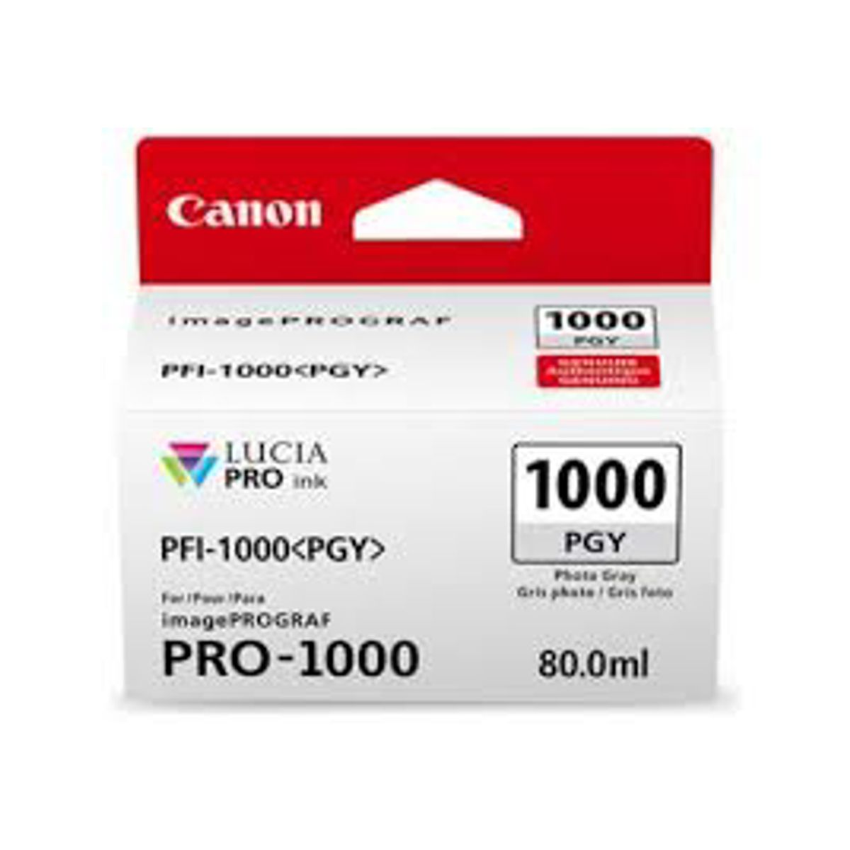 Canon Blæk Pfi-1000 PGY Photo Grey