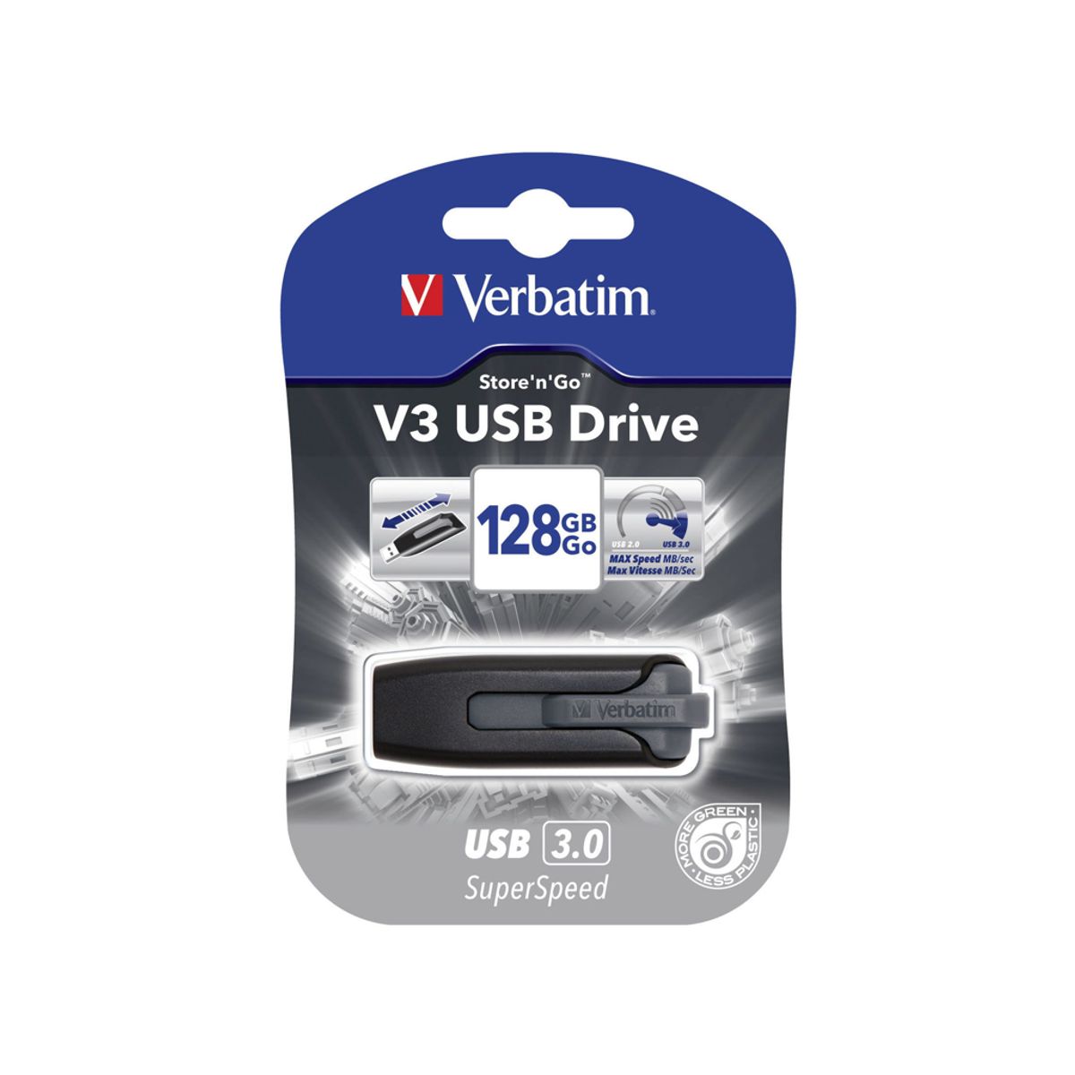 USB Nøgle 3.0 V3 128 gb