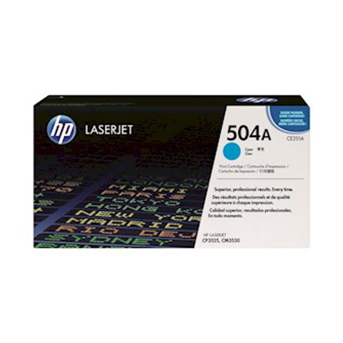 HP 504a Toner Ce251a Cyan