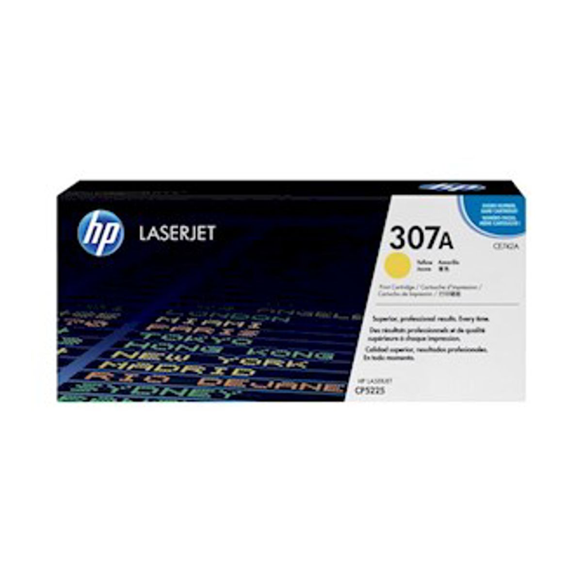 HP 307a Toner Ce742a gul