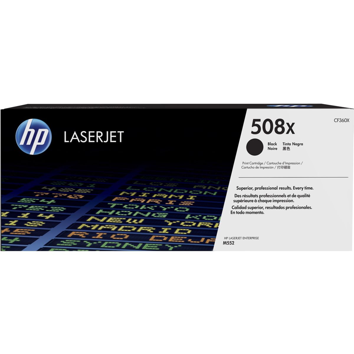 HP 508x Toner Cf360x Sort