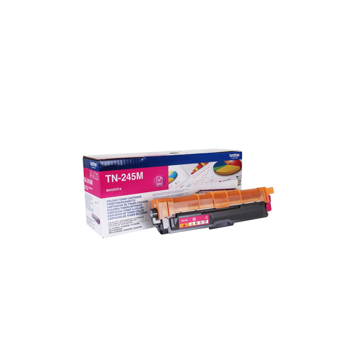 Brother Toner Tn-245m Magenta