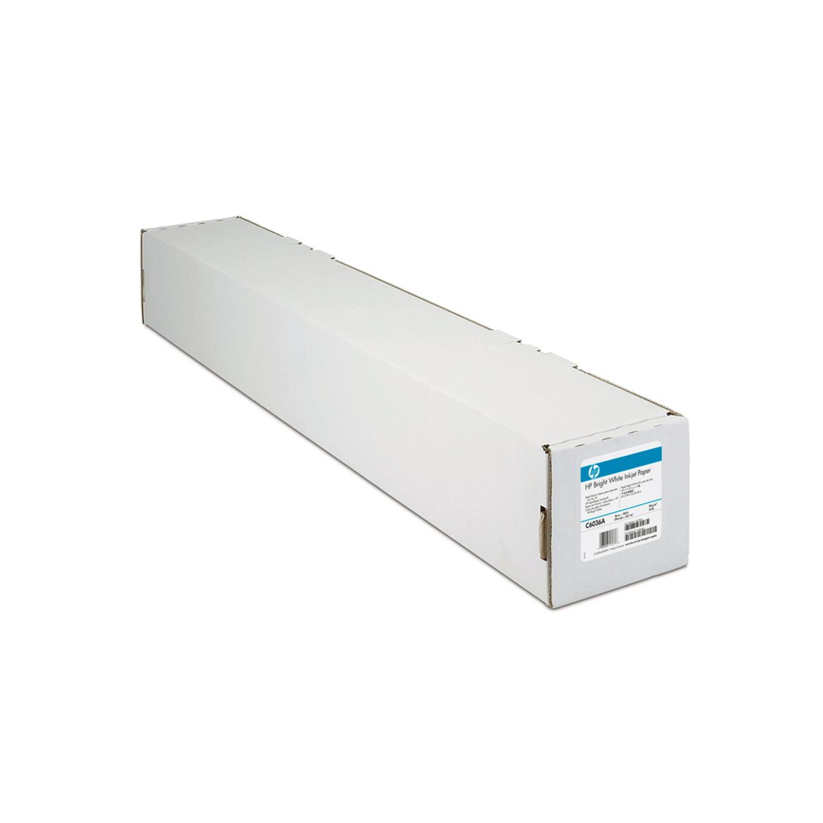 Plotterpapir 914 mm x 45,7 Meter Bright White 90 Gram