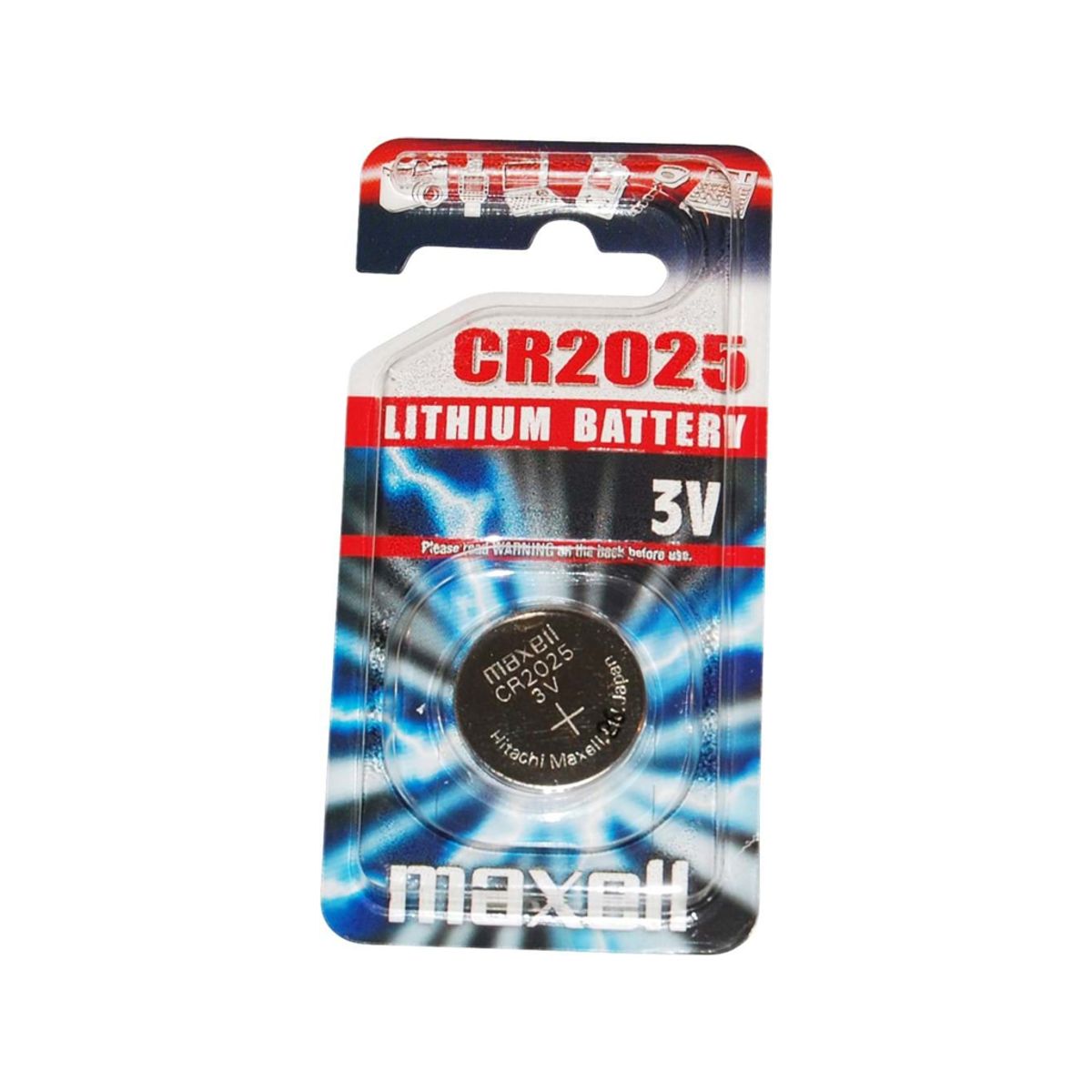 Maxell - Batteri - CR2025 Lithium 3v - 1 stk