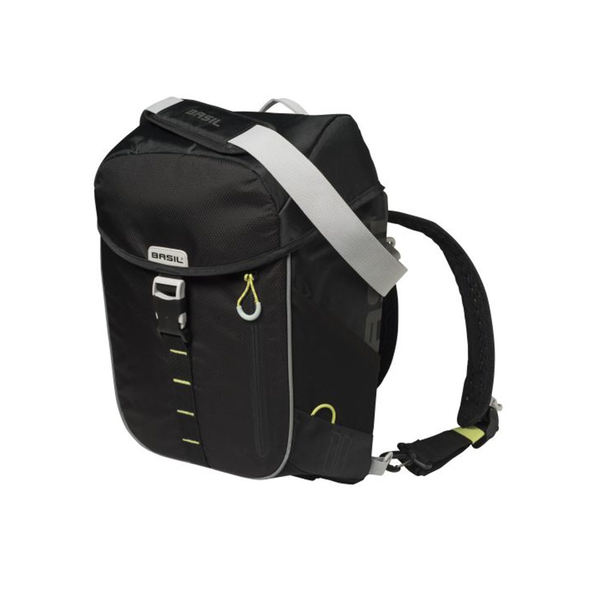 Basil Miles Daypack - Rygsæk - 17 liter - Black lime