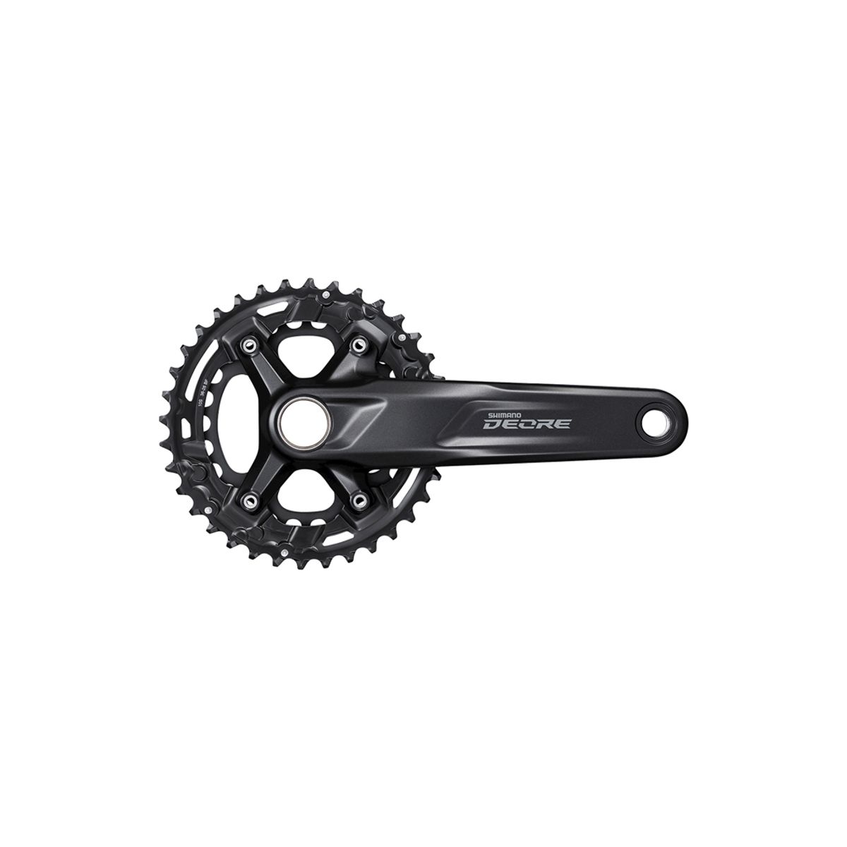 Shimano Deore - Kranksæt 2x10 gear - 26/36 tands - 175mm pedalarme - M4100-2