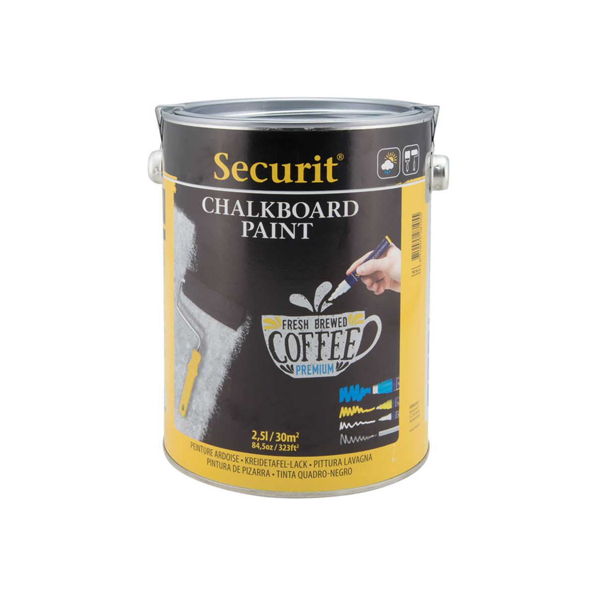 Maling T/chalkboard Securit