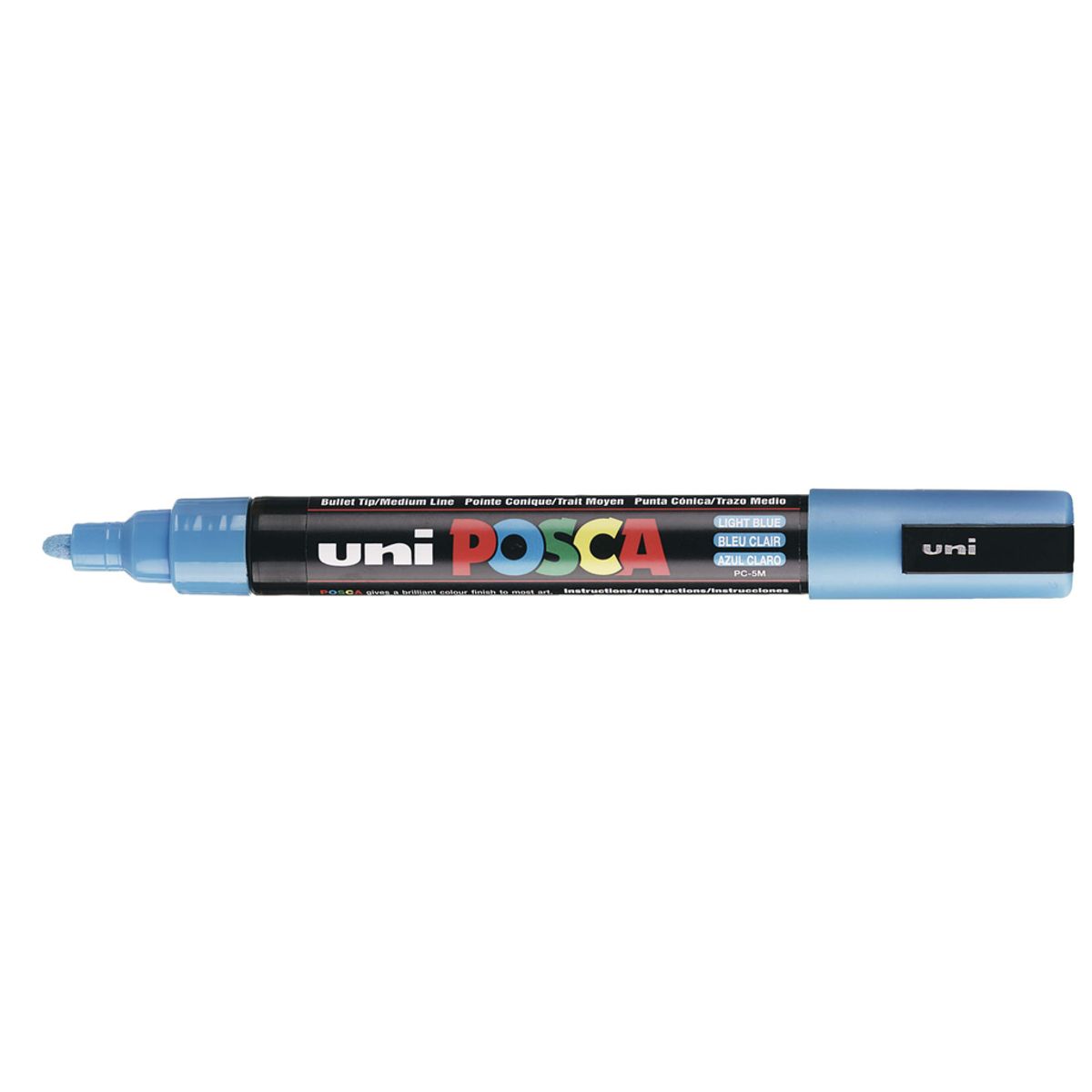 Paintmarker Uni Posca Pc-5m Light Blue