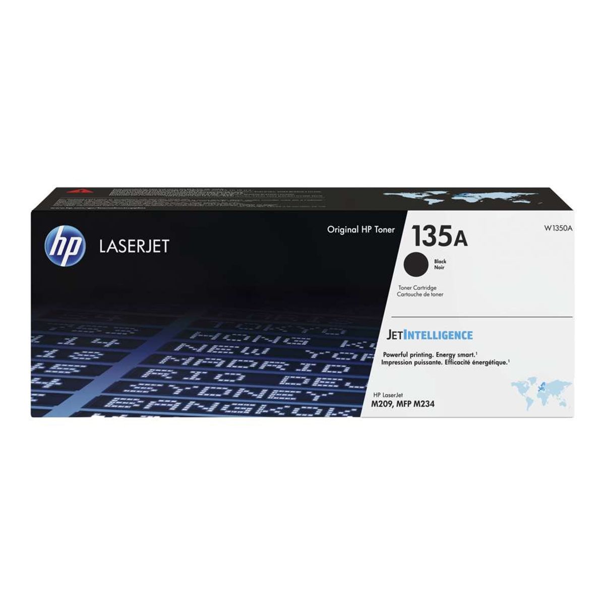 HP 135a Toner W1350a Sort