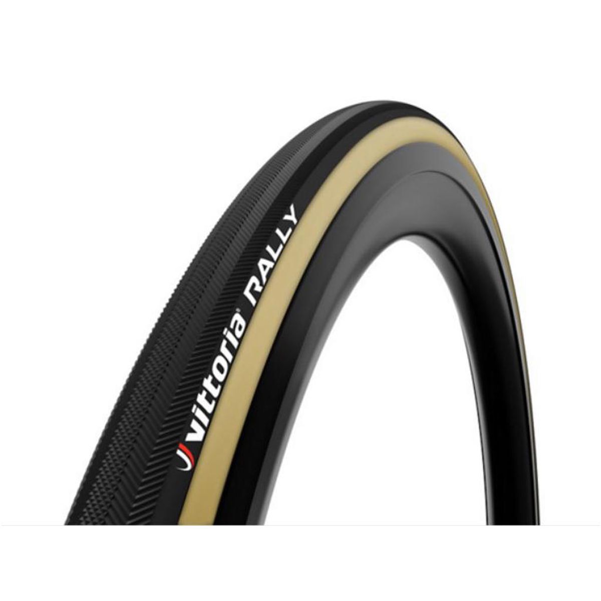 Vittoria Rally - Road Tubular - 28"x25c - Sort/Brun