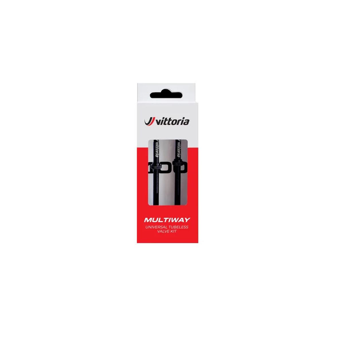 Vittoria - Tubeless ventiler - 100 mm lange - 2 stk - Sort