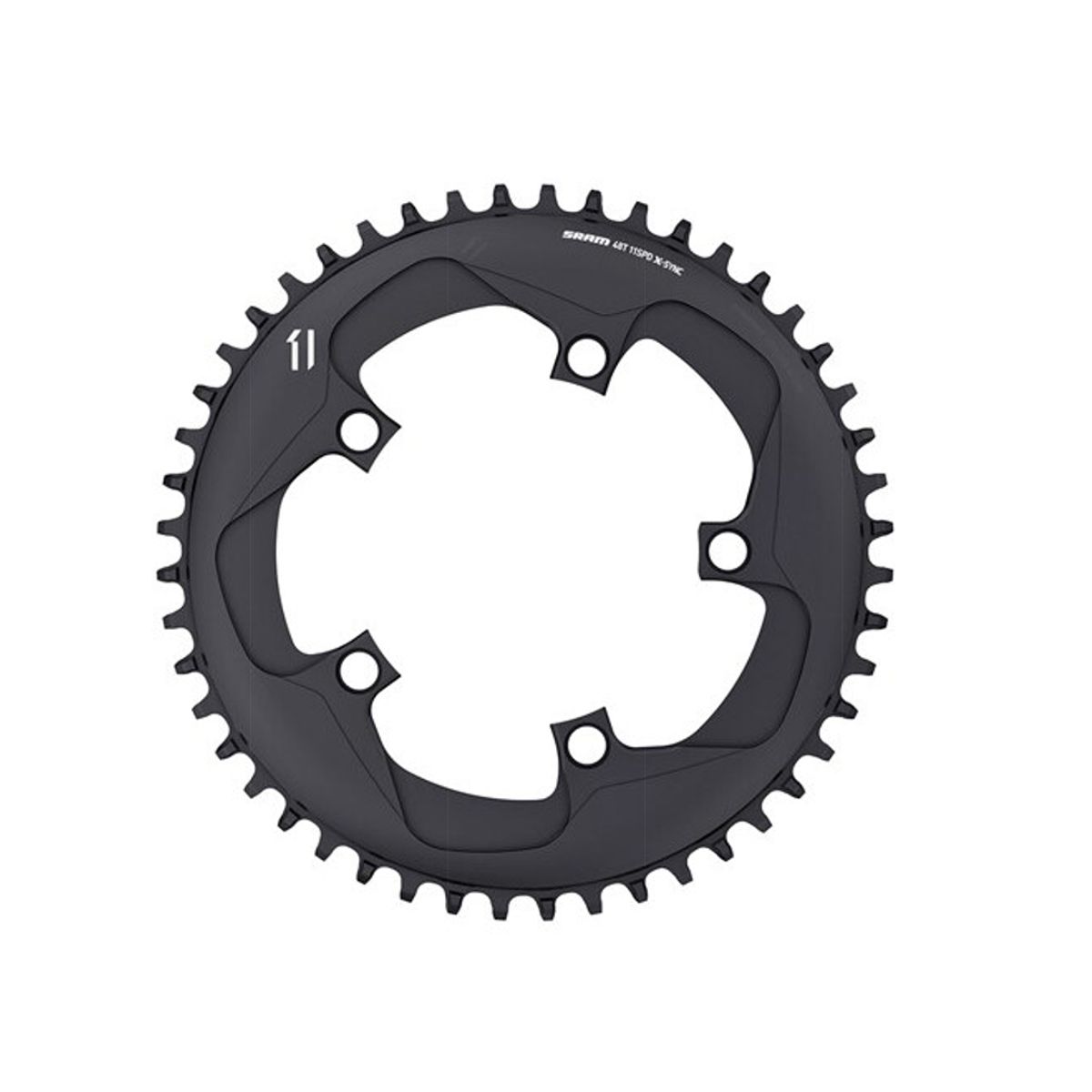 Sram Road - Klinge 42 tands rund - 1 x 11 gear - 5 huls ø110mm - Sort