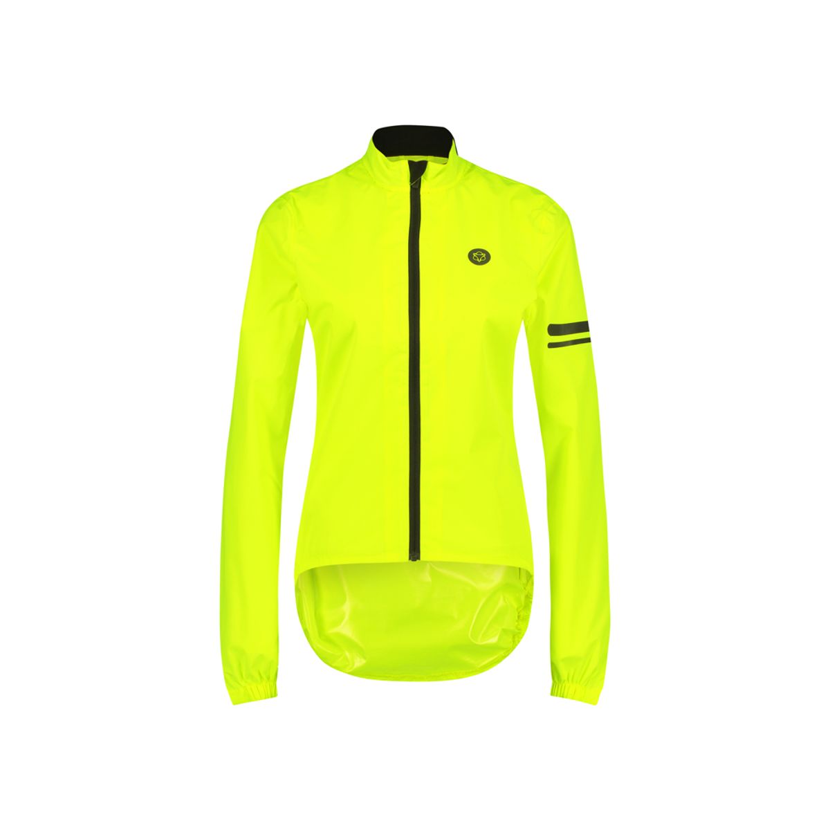 AGU Cykelregnjakke - Essential - Dame - Fluo Gul - Str. S