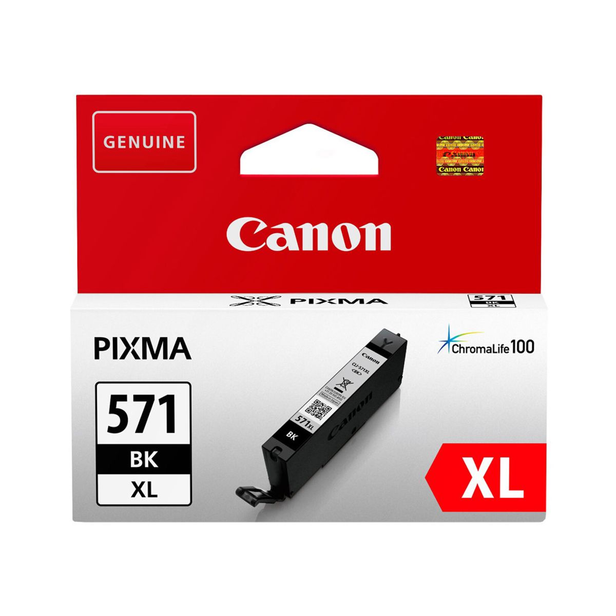 Canon Blæk Cli-571xl BK Sort