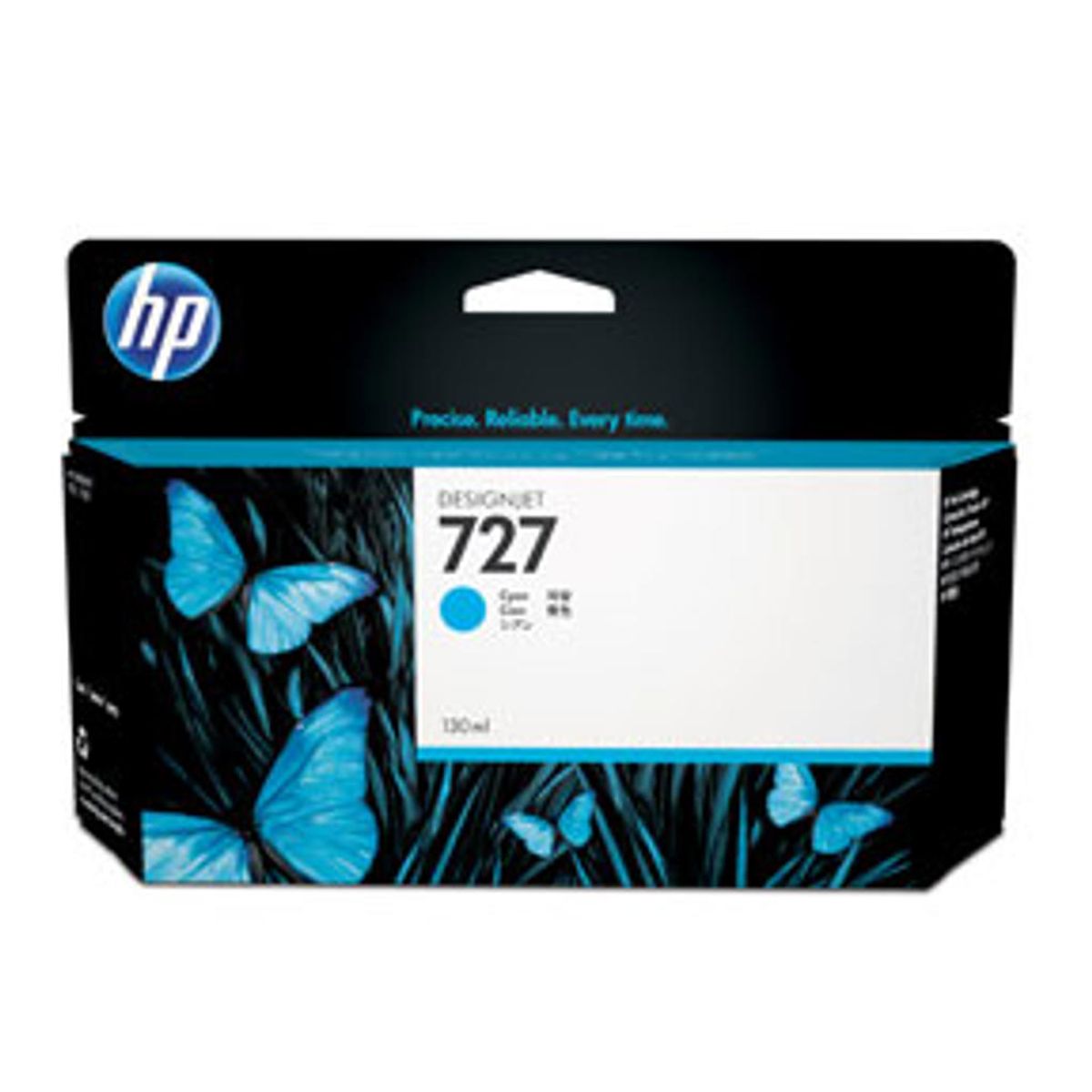 HP 727 Blæk Cyan130 ml.