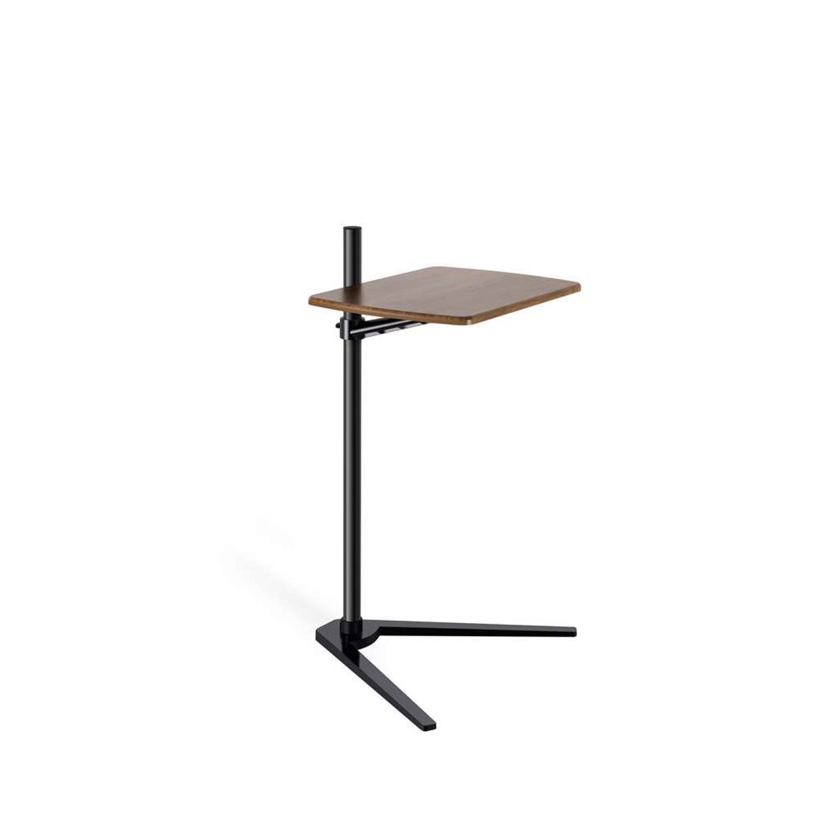 Wergon - Willow Lounge - Laptop / Tablet / Monitor - Justerbar Stand med Bord - H:30-90cm - Mørk Brun