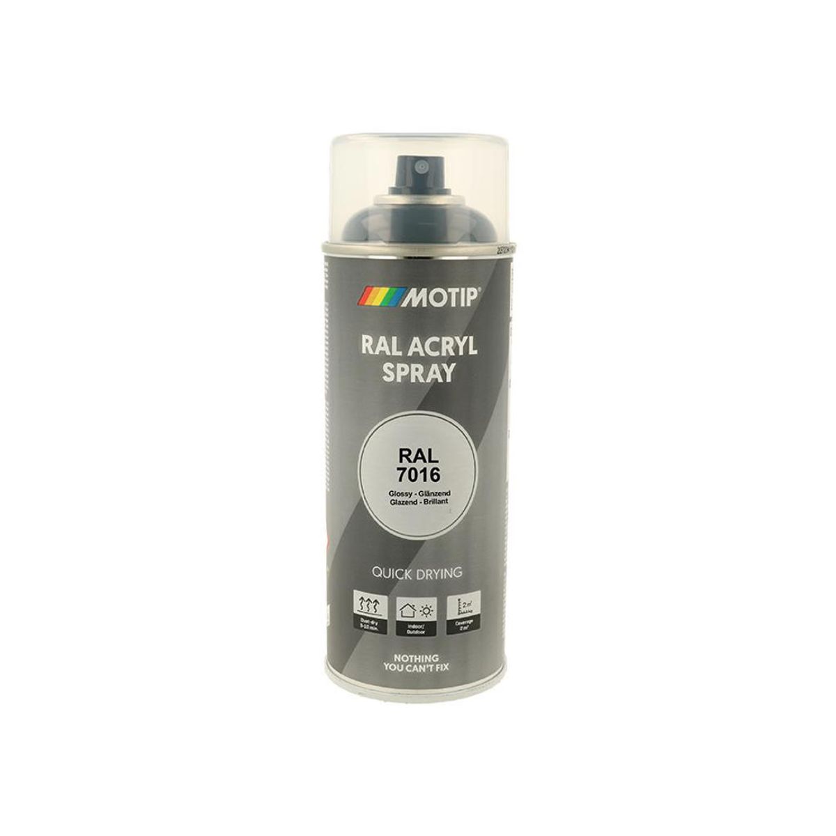 Motip - Ral 7016 - Lak - High gloss anthracite grey