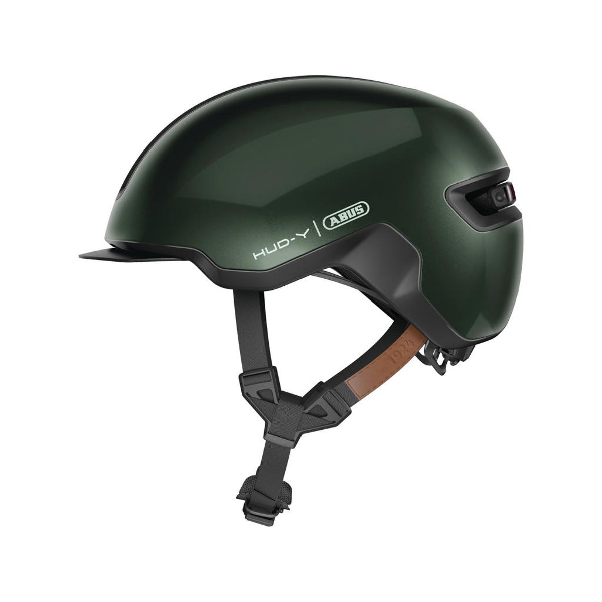 Abus Hud-Y - Cykelhjelm - Str. 57-61 cm - Moss green