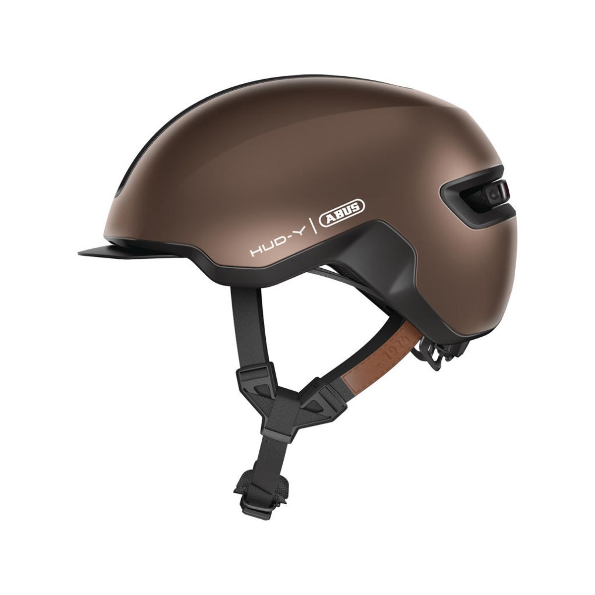 Abus Hud-Y - Cykelhjelm - Str. 57-61 cm - Metallic copper