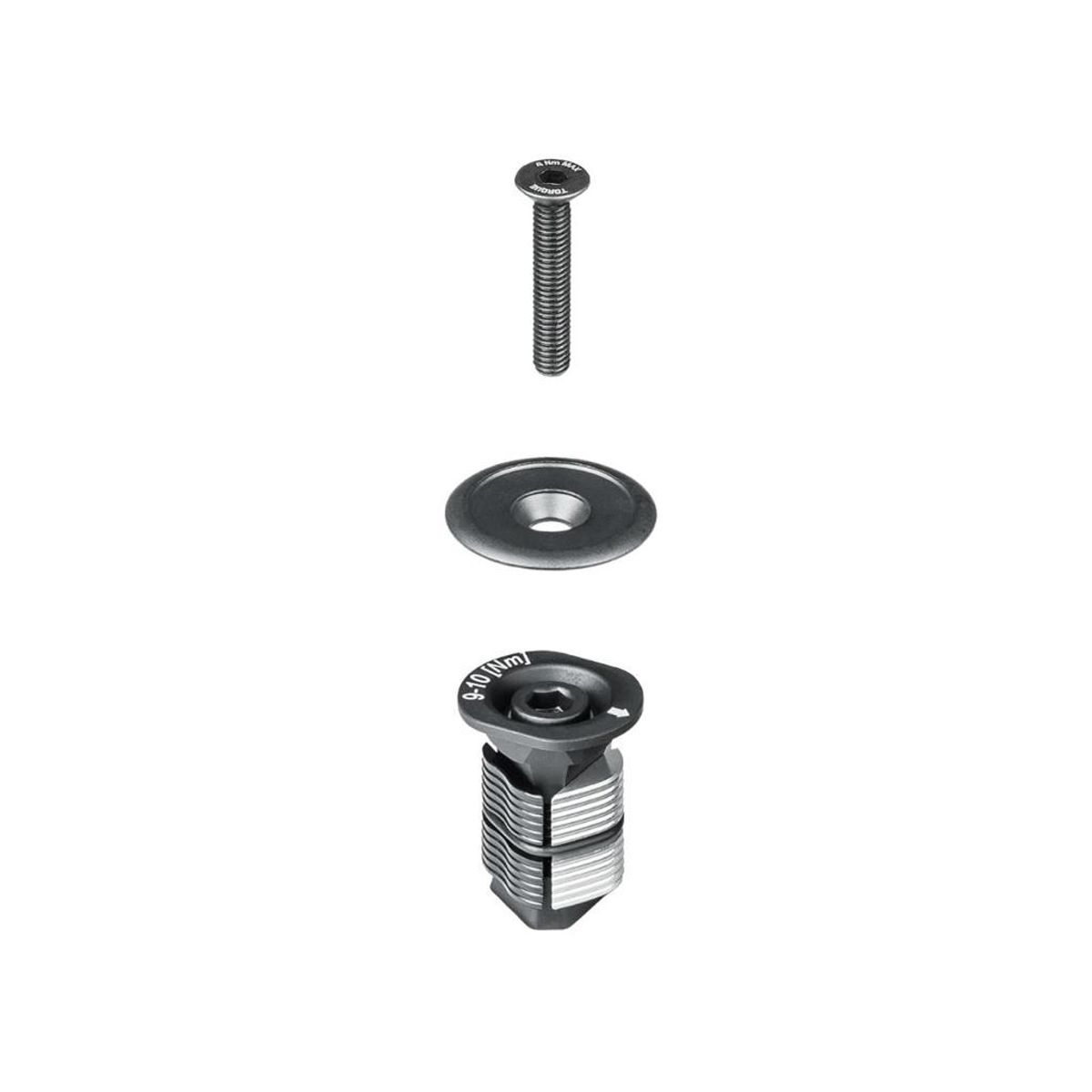 Trek Madone - Ekspander og top cap for frempind/forgaffel 1 1/8" (28,6mm)