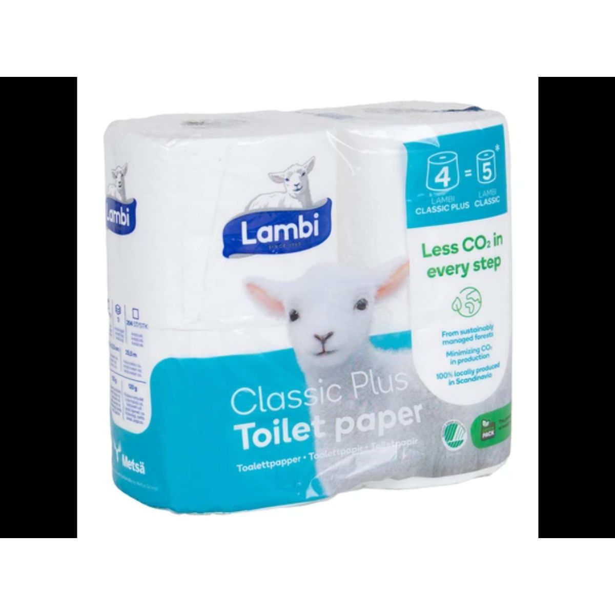 Toiletpapir Lambi 3-lags 28 rl