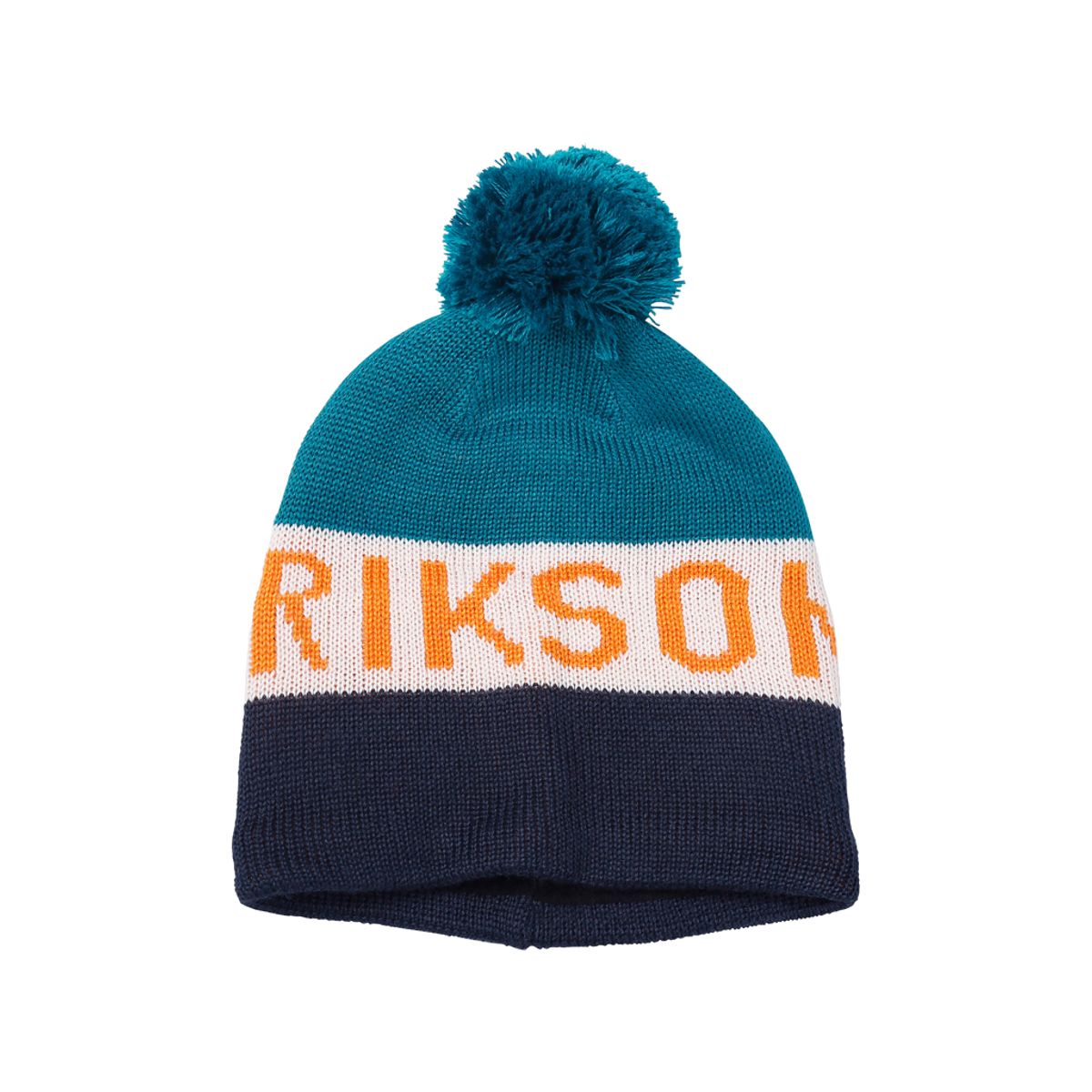 Didriksons Tomba Knitted Kids Beanie - Hue Børn - Blå - Str. 48/50