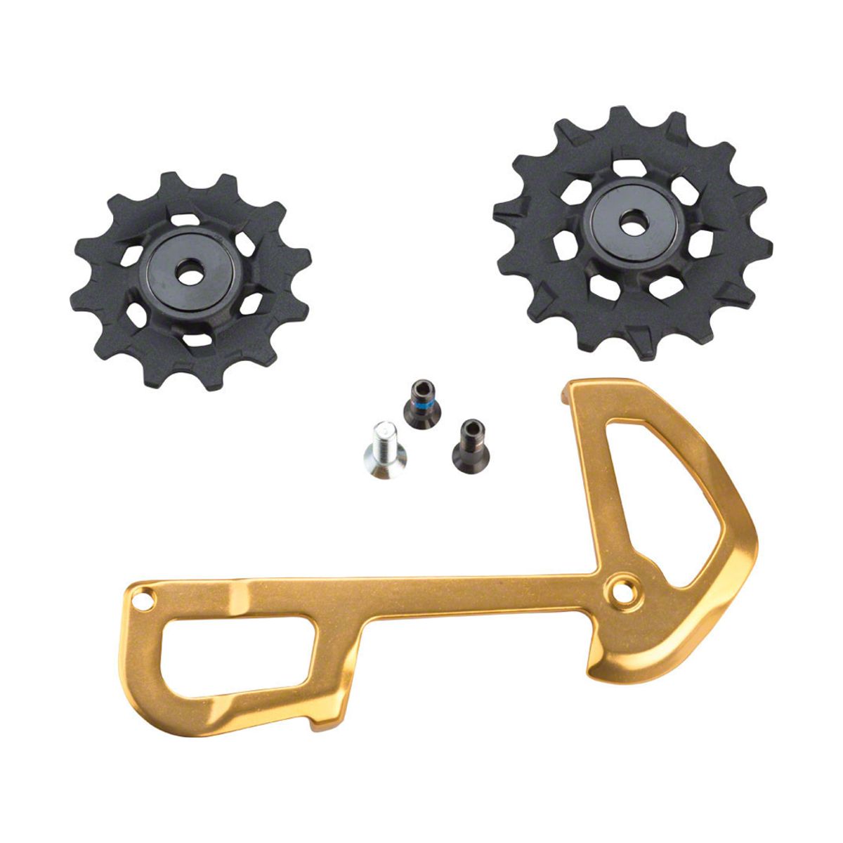 Sram XX1 Eagle pulleyhjul & inderplade - 12 gear - 12 & 14 tænder - Guld