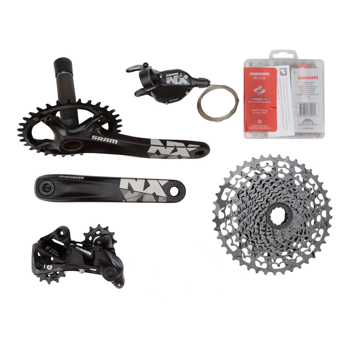 Sram NX Geargruppe - DUB - 1 x 11 gear