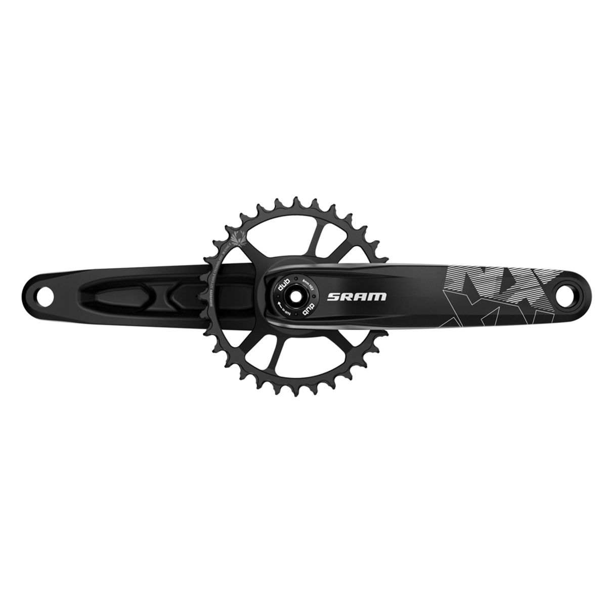 Sram NX Eagle kranksæt - DUB - Boost - 12 gear - 32T - 175mm arme