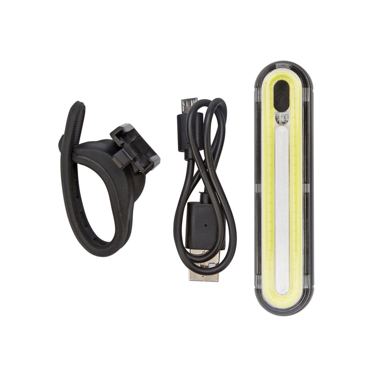 Abus Gemini forlygte - 240 Lumen - Opladelig