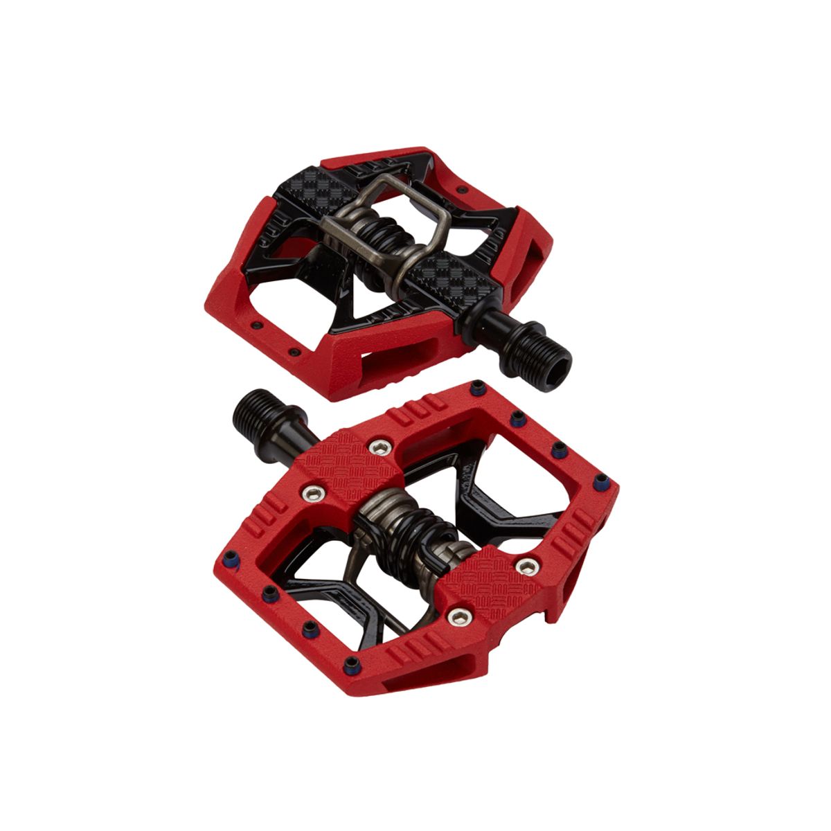 Crankbrothers Double Shot 3 - MTB kombipedal - Rød/sort