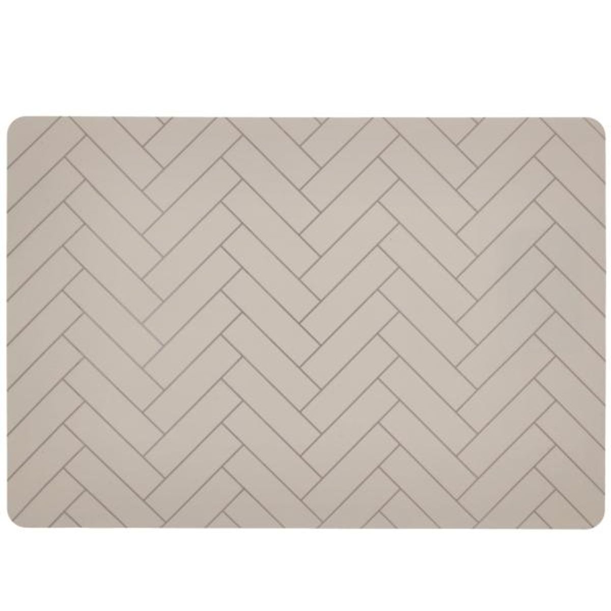 Södahl - Tiles Dækkeserviet 33 x 48 cm Beige