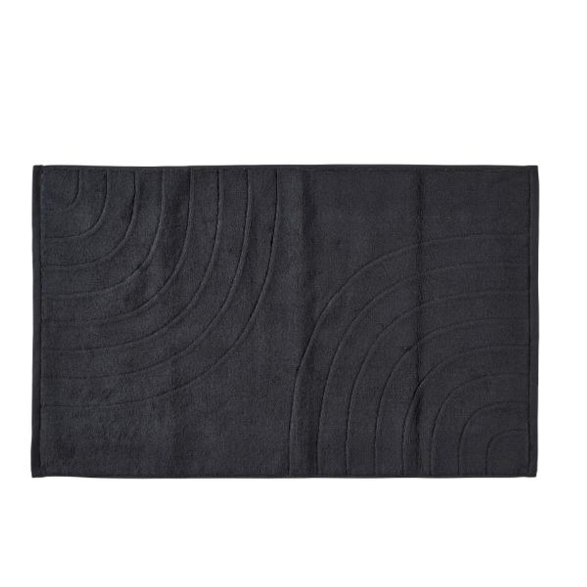 ZONE Denmark - Bademåtte Time 80 x 50 cm Black