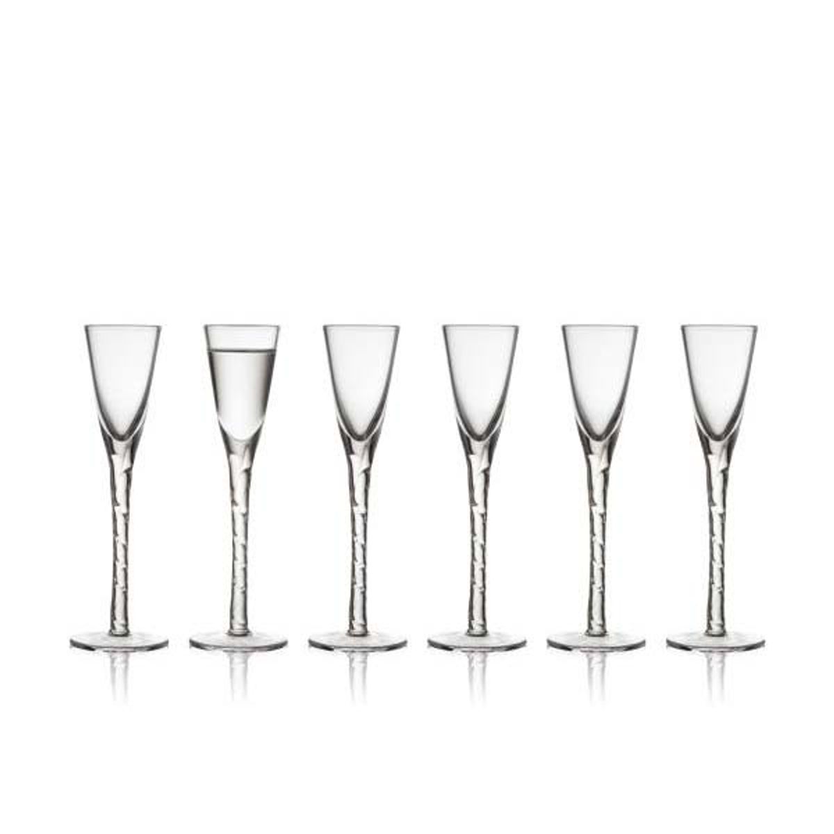 Lyngby Glas - Paris Snapseglas 2,5 cl 6 stk. Klar