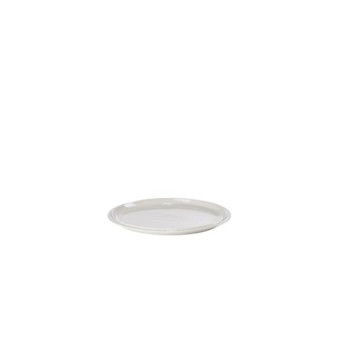 ZONE Denmark - Tallerken Eau 24 cm Offwhite Porcelæn