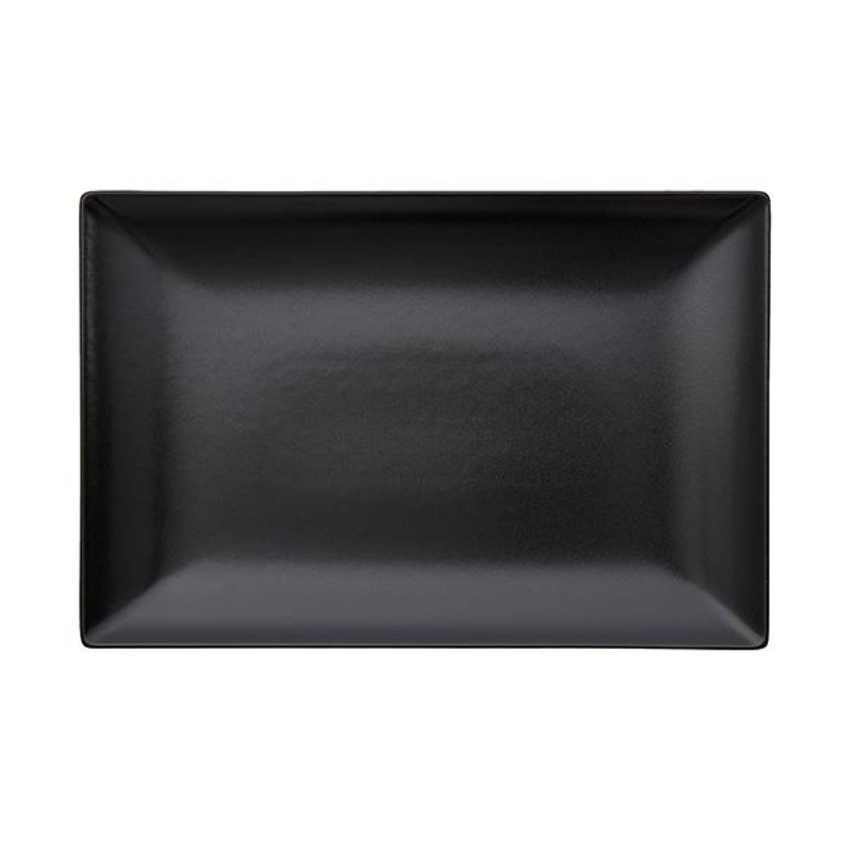 Aida - Quadro - rektangulær tallerken black 1 stk 30x20 cm