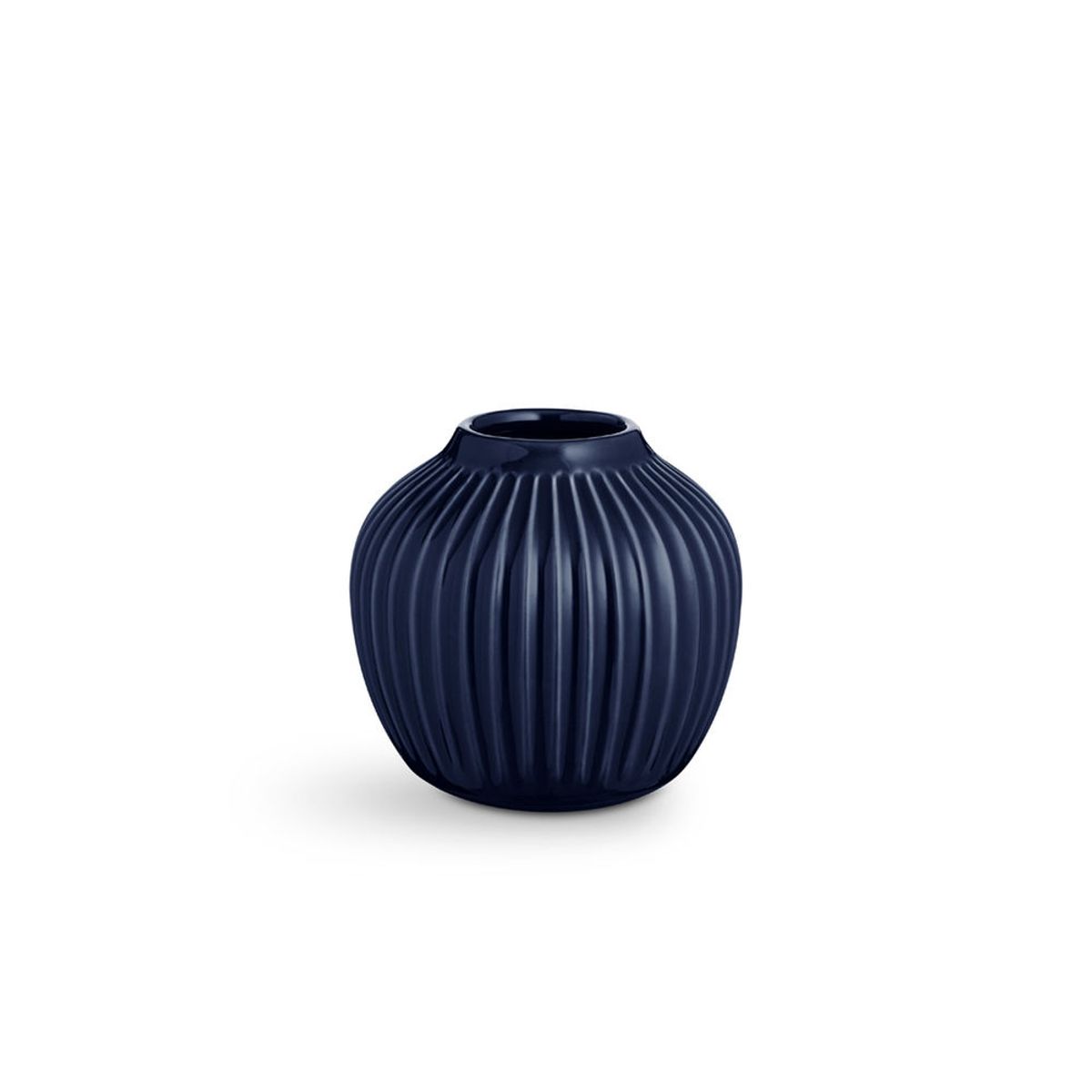 Kähler - Hammershøi vase Ø13,5 Indigo