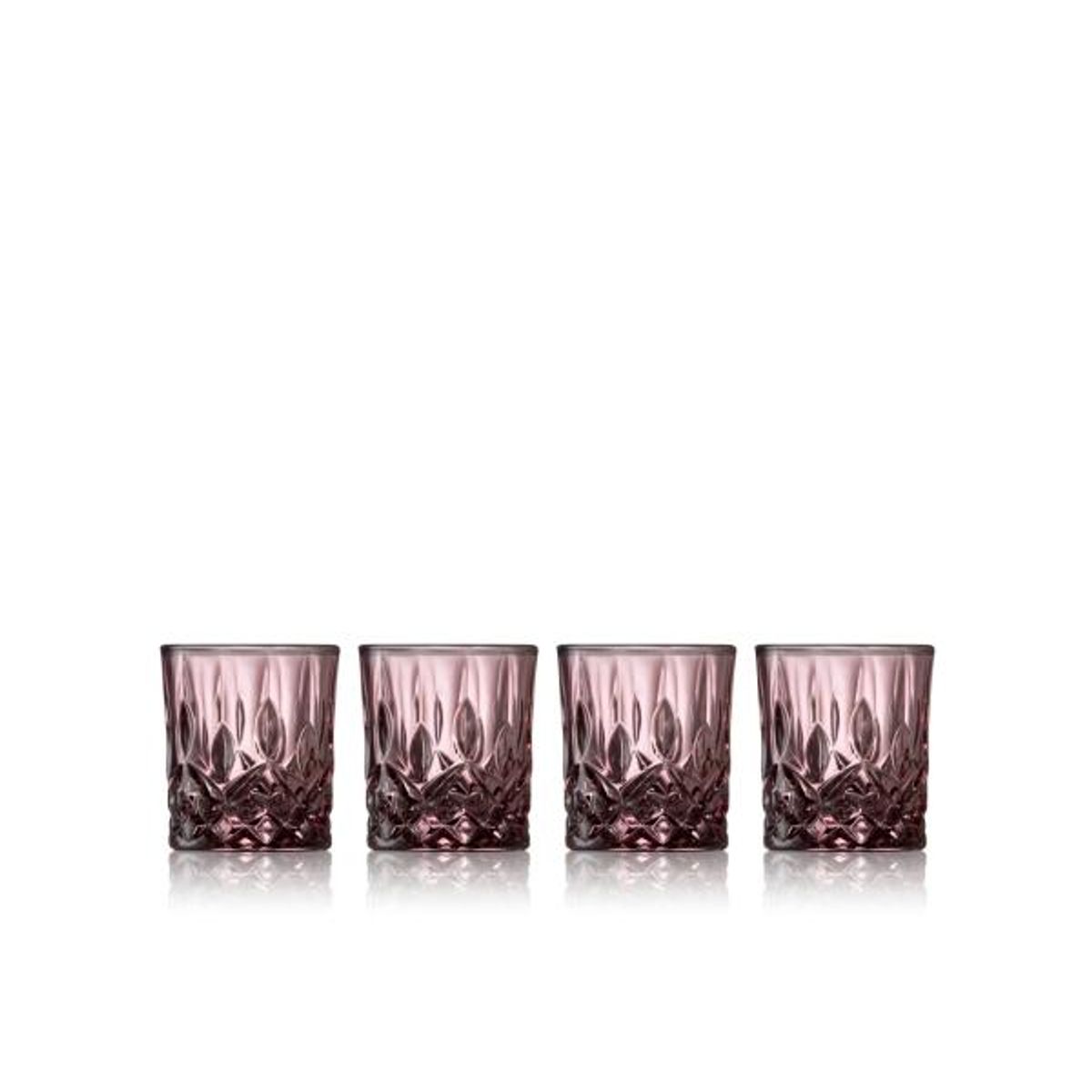 Lyngby Glas - Sorrento Shotglas 4 cl 4 stk. Pink