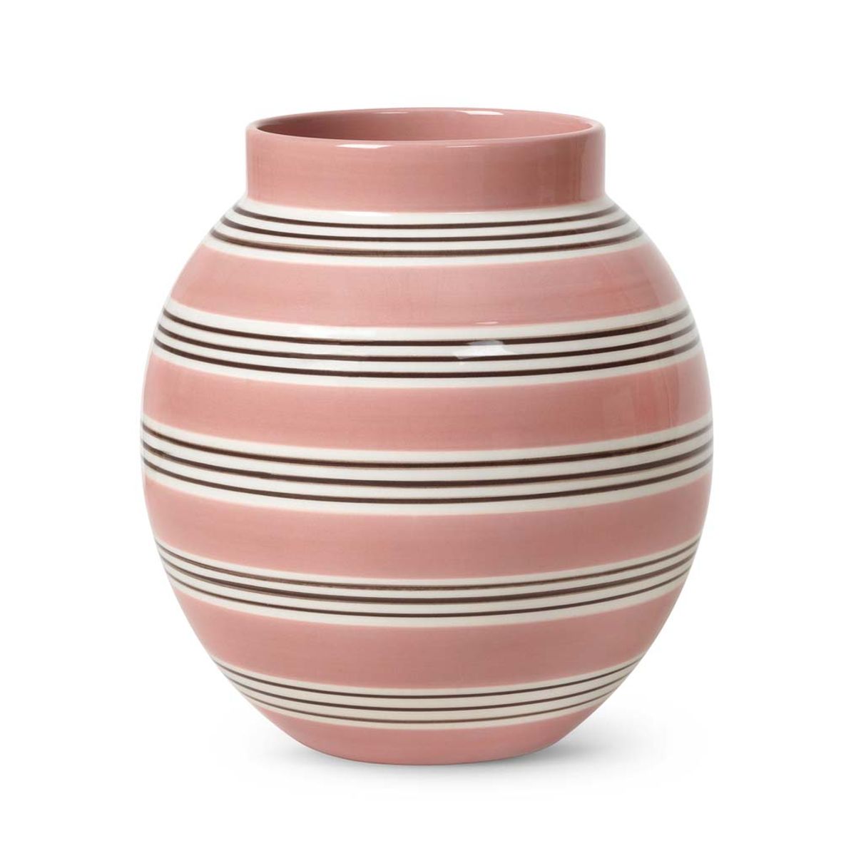 Kähler - Omaggio Nuovo Vase, 20,5 cm, støvet rosa